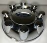 7c34-1a096-pd Ford One Used Chrome Oem Center Wheel Rim Cap