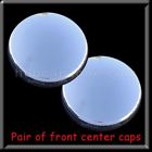 8009wcamfp Chrome Center Caps Dodge Ram Truck Pair Front Wheel Hub