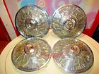 82-17-13 Care Kmart Set Of Metal Spoke Chrome Plated Wheel Covers