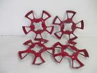 82212496 Mopar Oem Fiat Red Wheel Inserts Cover Center