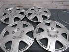 826942000898 Kt Four Abs Plastic Silver Colored Hubcaps Inch