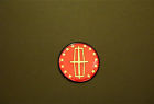 8476962567 Lincoln Red Gold And Black Hub Cap Emblems New Set