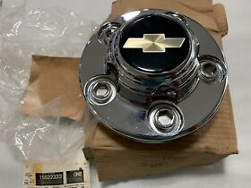 15622333 88 89 Chevy C1500 Hub Cap Gm Nos 1988 1989 Chrome 5 Lug Chevrolet Gmc