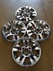 8950p - 18 Unknown Used Silverado Chrome Wheel Skins Hub Caps Covers