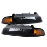 9023316 Spyder Auto Crystal Headlights Plymouth Breeze Dodge