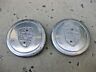 911-361-032-28 Genuine Porsche Pair Wheel Center Caps Embossed Crest Fuchs