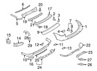 955-559-815-01-g2x Porsche Genuine Cayenne Lower