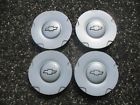9593373 Chevrolet Genuine To Trailblazer Alloy Wheel Hubcaps Center Caps Silver