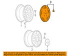 9593496 Gm Chevrolet Oem Malibu Cover