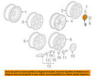 9597681 Gm Oem-center Cap