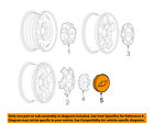 9598075 Gm Chevrolet Oem Center Cap Hub Cover