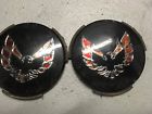 9890699 Pontiac Firebird Hubcaps Center Caps Emblems