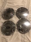 9l34-1a096-ac Ford Chrome Wheel Center Cap Set Of