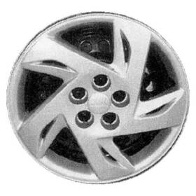 570-05127b Aapf Wheel Cover Hubcap 15 Inch Silver Painted Fits 00-02 Sunfire 532365