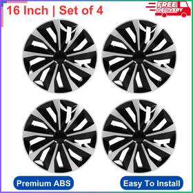 Abx 7421283 Hubcap Wheel Covers Hub Caps 16 Inch Set Of 4 Universal Rim Cover R16