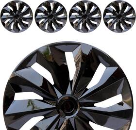 Abx Lungugaittblack16 5 Hubcaps 16 Inch Set Of Wheel Rim Black