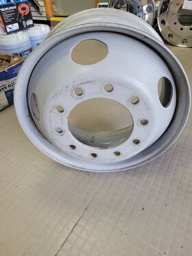 29300t Accuride 22.5 Inch X9 10-hole Hub-piloted Tubeless Steel Wheel