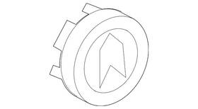 44732-tz3-a20 Acura Genuine Center Cap