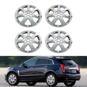 1078782 Aftermarket Chrome Clad Wheel Covers Set Of 4 For Cadillac Srx 2010 2011 2012 2013 20 Inch