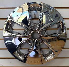 Imp400 Aftermarket New 16 Inch Chrome Wheel Skin Hubcap Cover For 2014-2016 Kia Soul