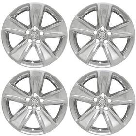Imp401x Aftermarket 18 Inch Chrome Wheel Skins Covers Set For 2015-2022 Dodge Charger Challenger Wheels