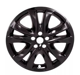 Imp472x Aftermarket New 19 Inch Gloss Black Wheel Skin Hubcap Cover That Fits 2014-2017 Mazda 6