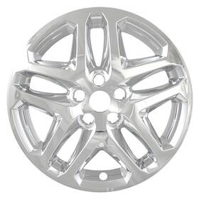 Imp372xn Aftermarket Products New Wheel Skins Covers Fits 2013-2016 Ford Fusion 17 Inch 5 Spoke Chrome