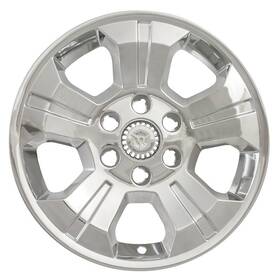 Imp392x Aftermarket Products 4 Chrome 18 Inch Wheel Skins For 14-18 Silverado Sierra 15-20 Tahoe Yukon