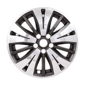 Imp488cc Aftermarket Products 4 Chrome/charcoal 18 Inch Wheel Skins Hub Caps For 2017-2020 Nissan Pathfinder