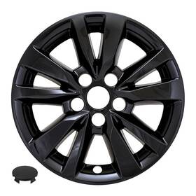Imp530blk Aftermarket Products New Wheel Skins Covers Fits 2025-2026 Toyota Camry 16 Inch 5 Spoke Black