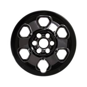 Imp90blk Aftermarket Products 4 Black 18 Inch Wheel Skins Hub Caps For 2013-2024 Nissan Titan