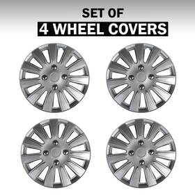 Kt1011-14s Aftermarket Products Kt1011-14s/l Kt-1011 4-pack Kt Wheel Cover Hubcap Silver 14 Inch