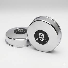 001611 Alcoa 2pk Front Dually Hub Cover 1.125in 8x6.5 Fits Ford Dodge Chevy