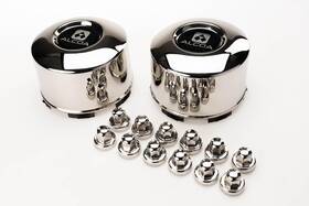 022120 Alcoa 022135 Ss Rear Hub Cover Kit Fits Sprinter 3500 Drw 6x205 Replaces