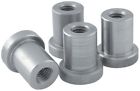 All18550 Allstar Performance Nuts Steel Natural Set Of 848238008869