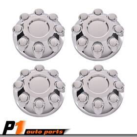 Allgood120290 Allgoodauto 4pcs 17 Inch Wheel Hub Center Caps Chrome 8 Lug Fit For 03-13 Dodge Ram 2500 3500