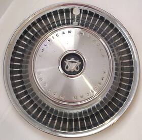 3195354 Amc Vintage 1970 14 Inch Hubcap Ambassador Matador Wheel Rim Cover Oem #3195354