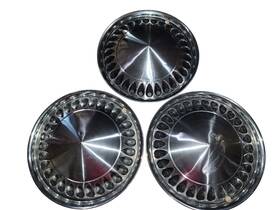 J3227025 Amc Vintage Oem 1975-1983 Pacer Gremlin Hornet 14 Inch Hubcaps Wheel Cover Set Of 3