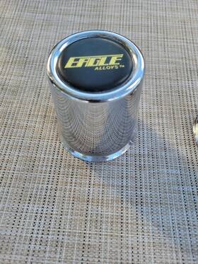 3102-06 American Eagle Alloys Center Cap 1 1990s Chrome #3102-06 Used Fits 5lug Alloy Wheels