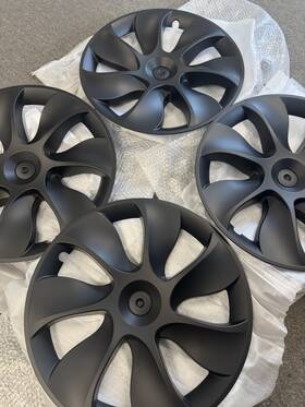 My-19-001 Amtslhc Wheel Covers 19 Inch For Tesla Model Y Accessories 2024 2023 2022 2021 Matte