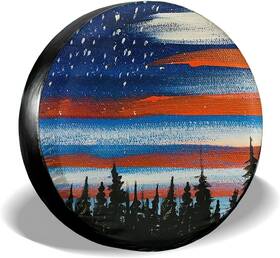 St-168 Aomacsi Spare Tire Cover 15 Inch For Diameter 27.55 -29.52