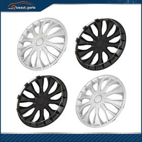 Aplusautoparts Aplus18505301s 4 X 15 Inch Wheel Skins Hub Caps Full Covers Silver Fit For R15 Tire And Rim