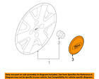 As4z1130b Ford Oem Focus Wheel Center Cap