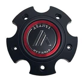130l1335sb-h34 Asanti Off-road Wheel Center Cap 34mm High Satin Black