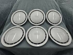 443601147d Audi Rare Nos Vintage 15 Inch Wheel Covers 100 200 5000 80 90 V8 Coupe