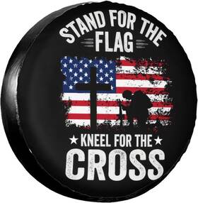 230726 Aumldoys Spare Tire Cover American Flag Covers 17 Inch