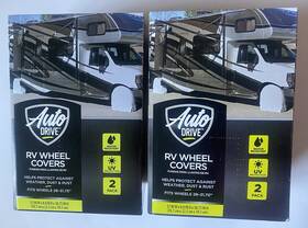 29-31.75 Auto Drive 081654013141 New Rv Wheel Covers 2 Pack Boxes Qty Boxes/4covers Fits Inch