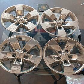 Cci-imp345xn Auto Reflections 4 Fits Dodge Ram 1500 Truck 2013-2023 17 Inch Chrome Wheel Skins Hub Caps Rim Covers