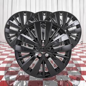 Cci-imp501blk Auto Reflections Gloss Black 20 Inch 15 Spoke Wheel Skins For 2022-2025 Nissan Pathfinder 4pc