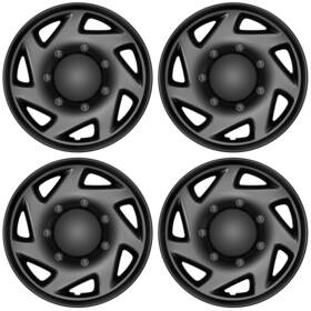 Bd-108 Autobeeden 4-pack Hubcaps Wheel Covers Compatible With Ford Van 1998-2023 Truck-mt